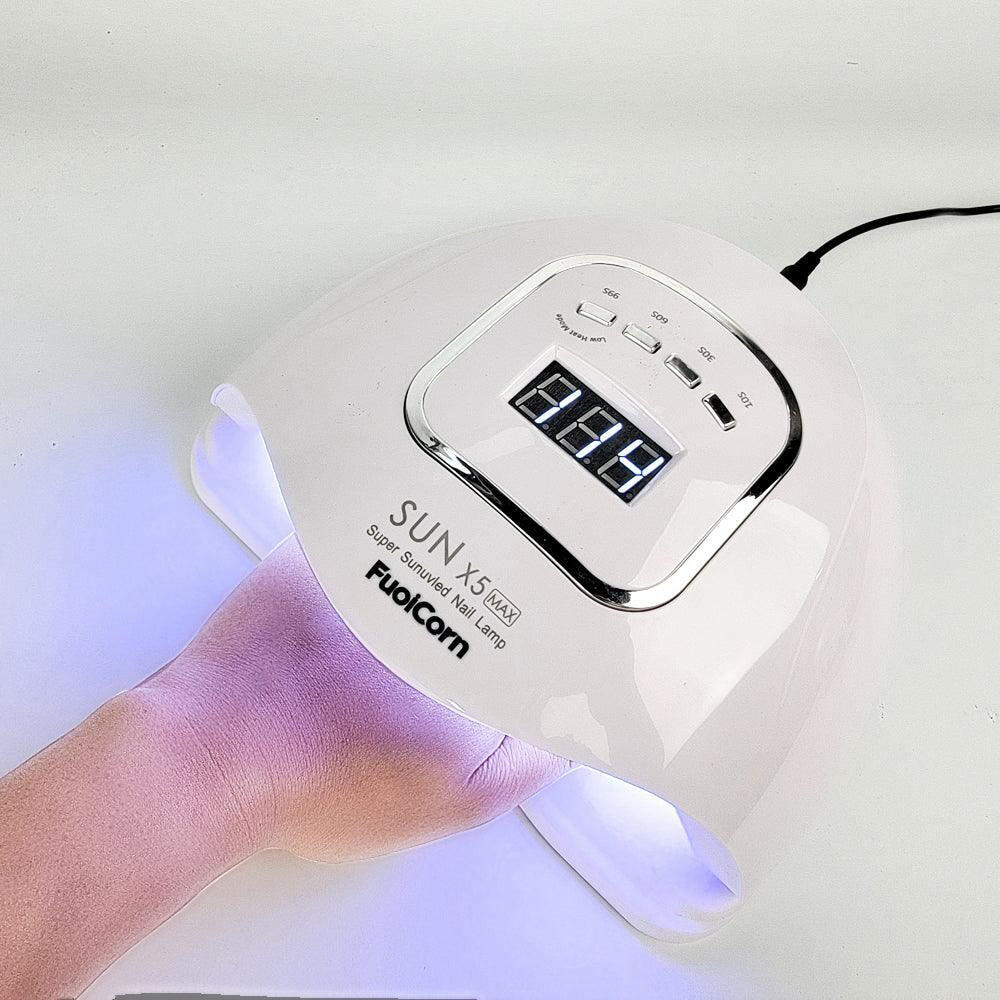 FuoiCorn LED Nail Dryer Lamp,120W,White - Mintso Online Store